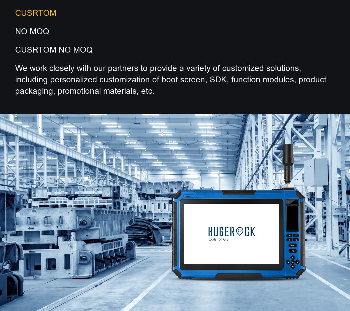 HUGEROCK G101M product features