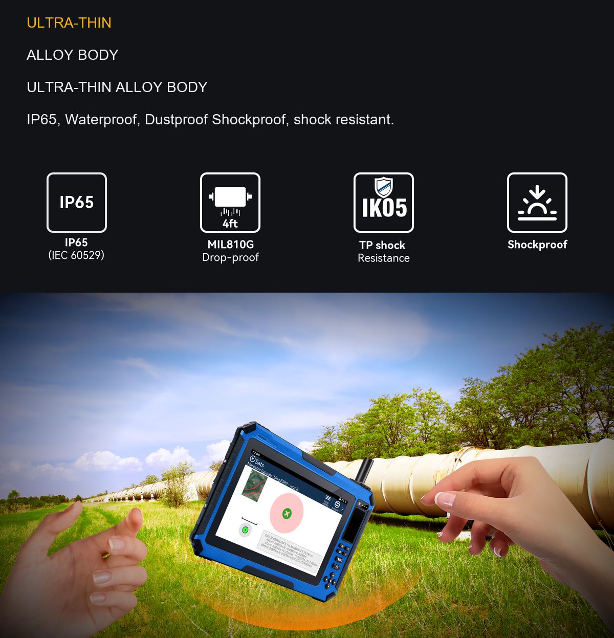 HUGEROCK G101N product features