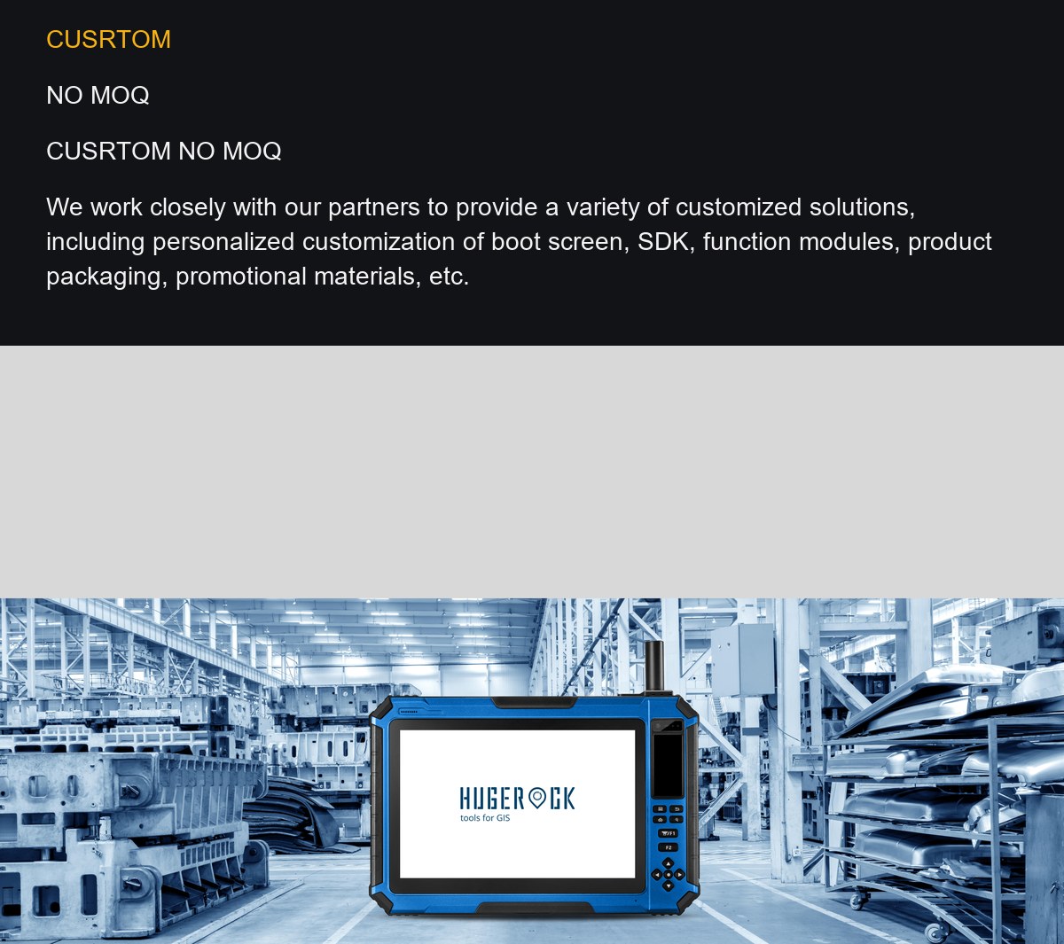 HUGEROCK G101N product features