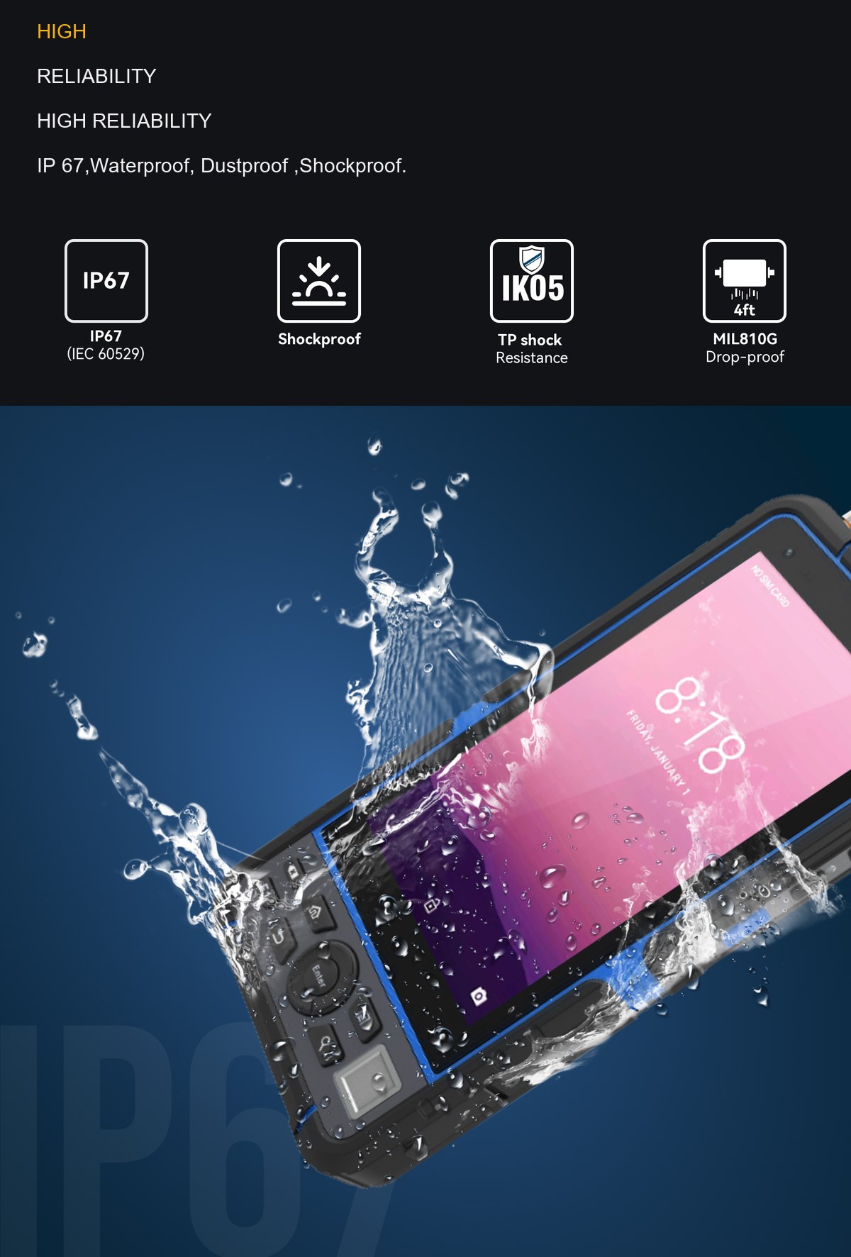 HUGEROCK G60M product features