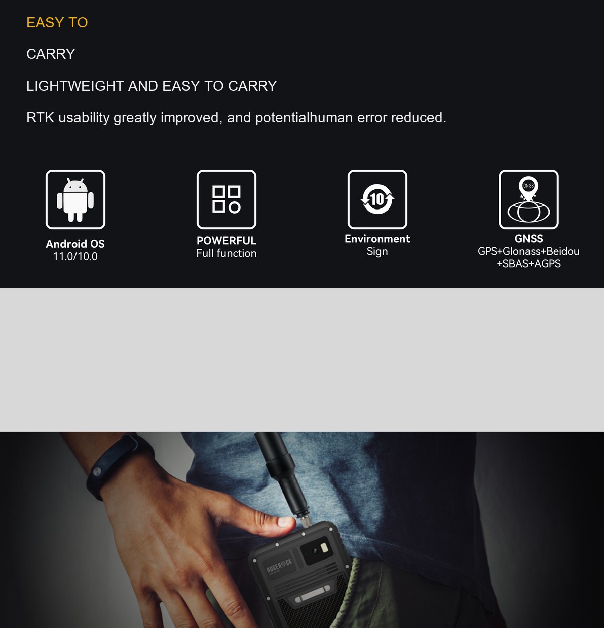HUGEROCK G60M product features