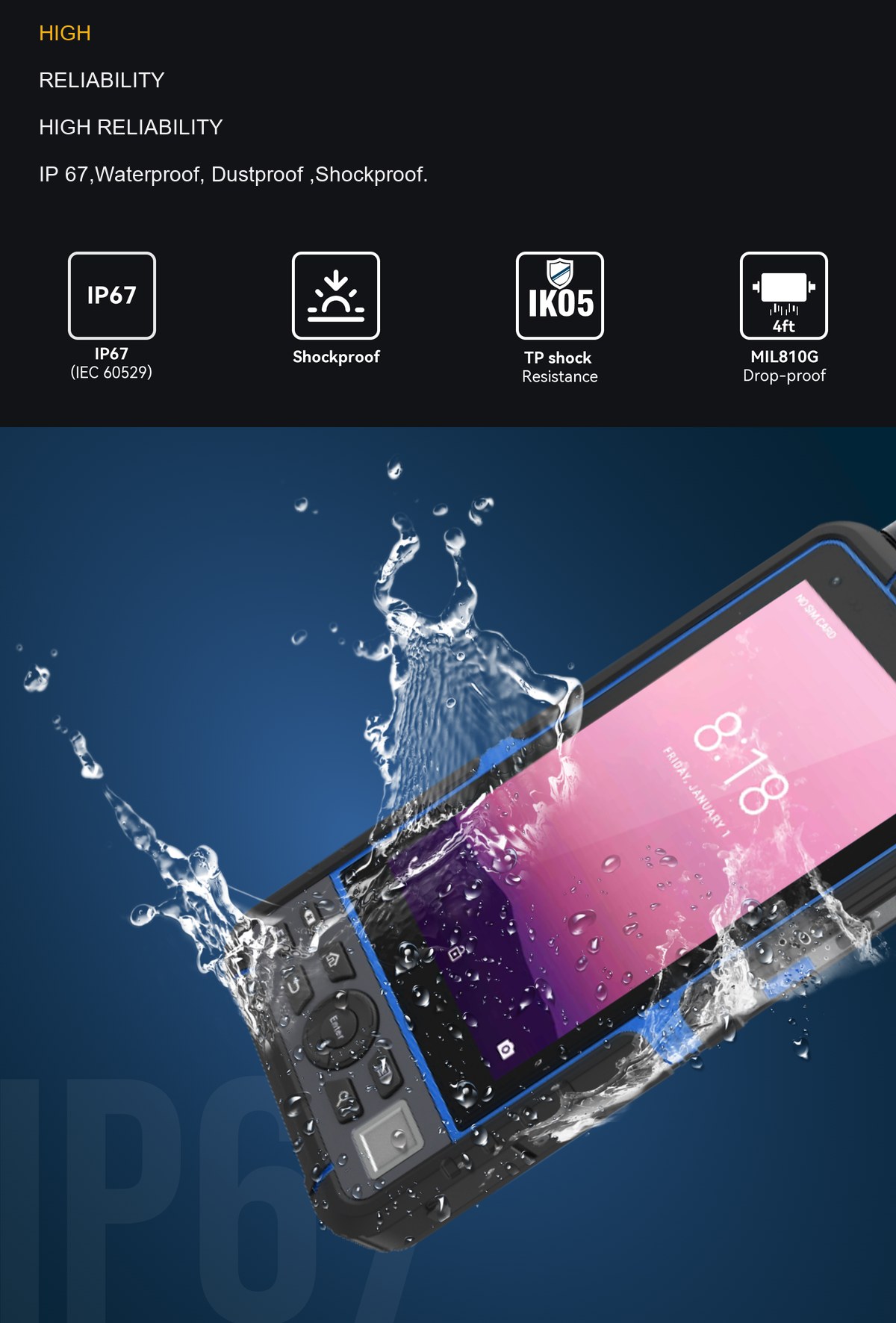 HUGEROCK G60N product features