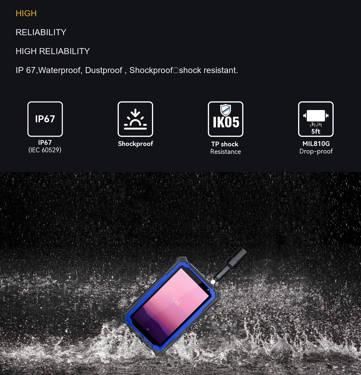 HUGEROCK G71M product features