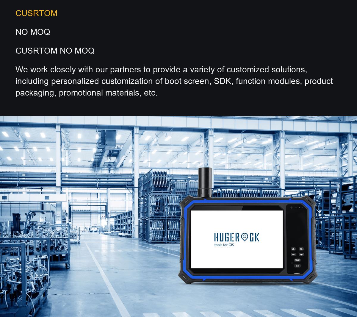 HUGEROCK G80L product features