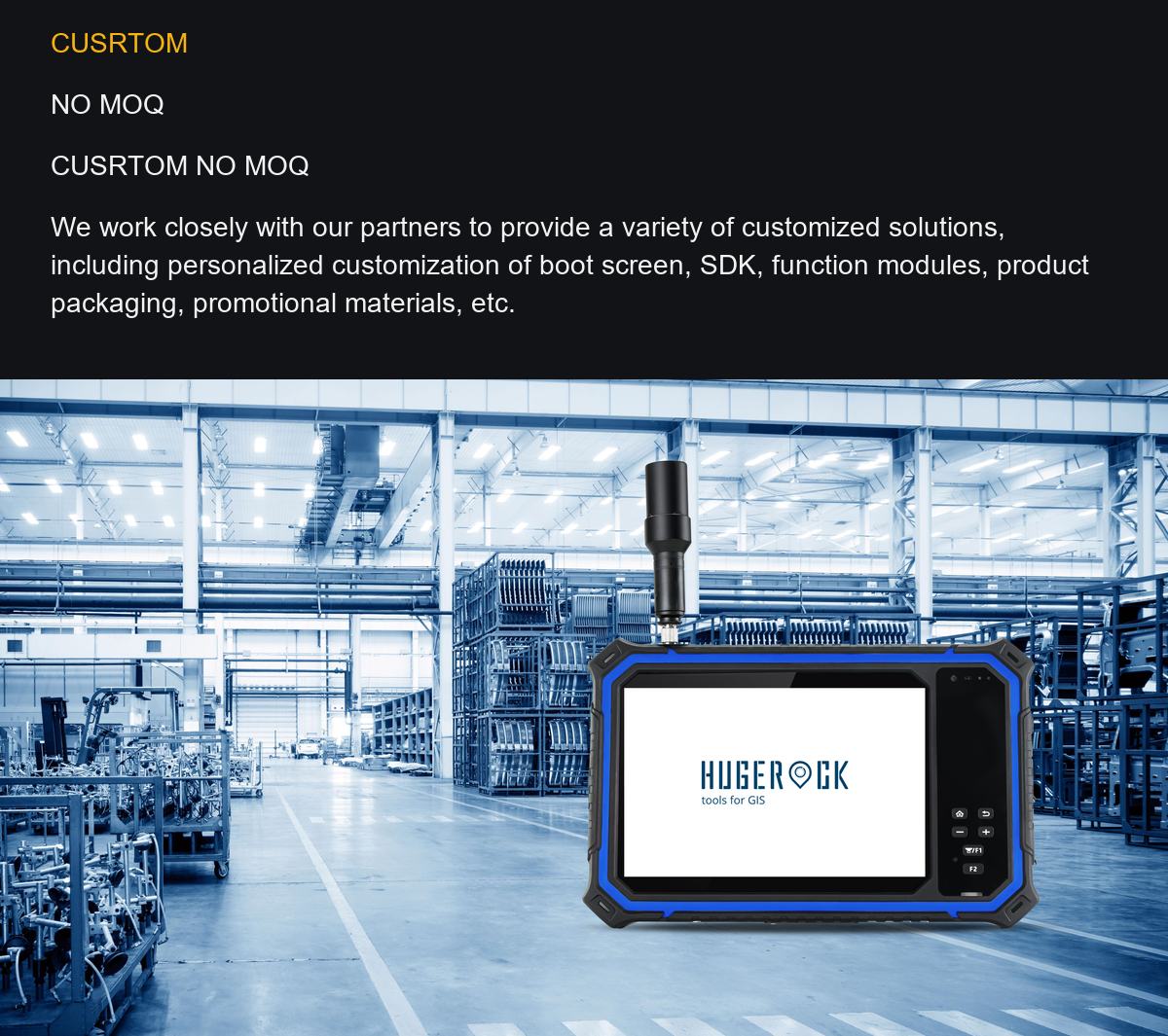 HUGEROCK G80M product features