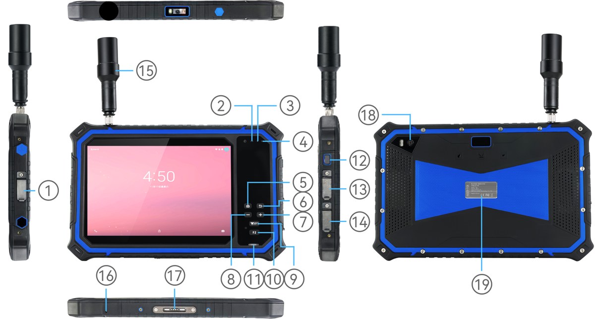 HUGEROCK G80M technical specifications