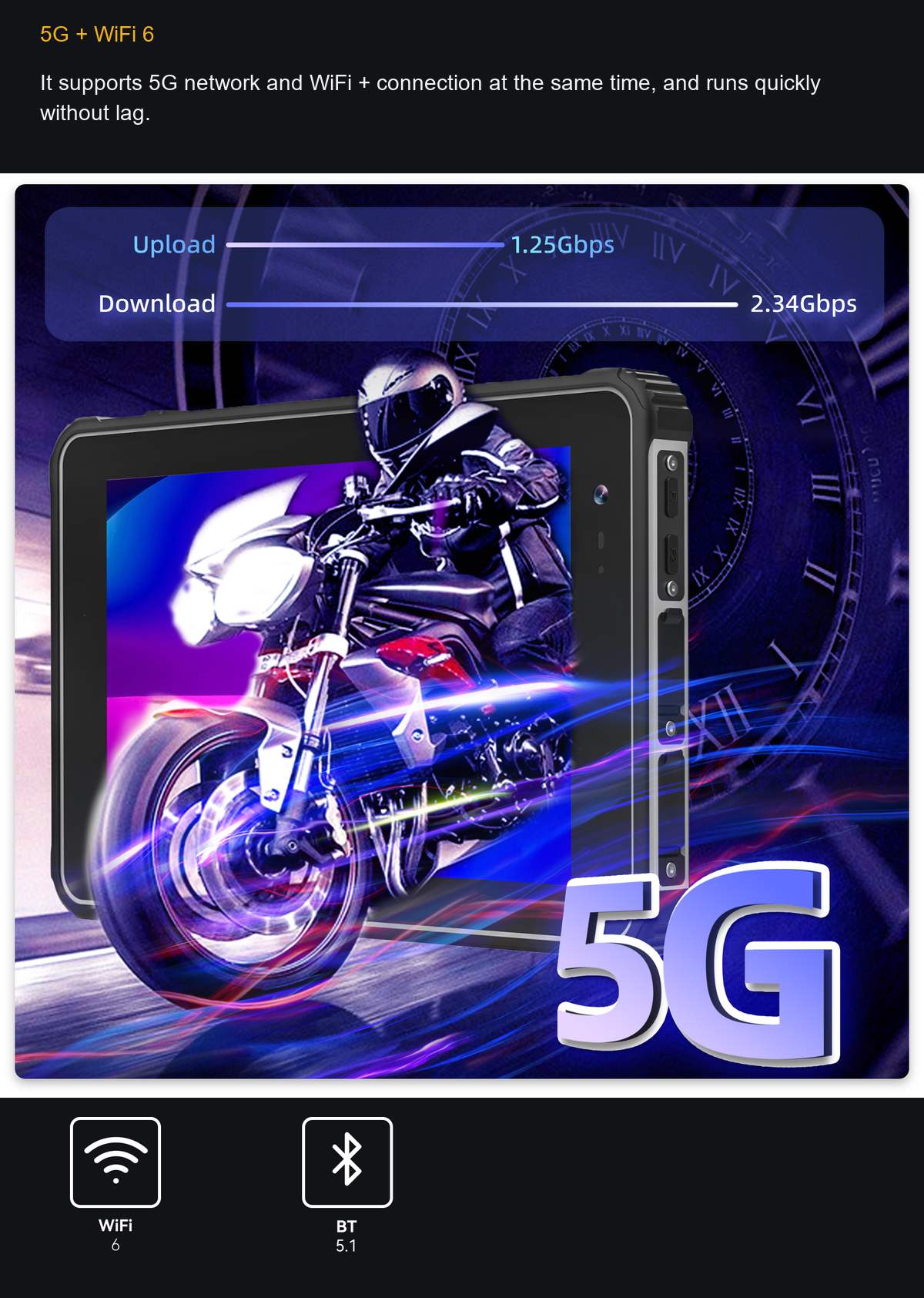 HUGEROCK H81 product features