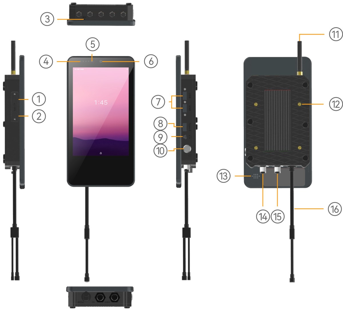 HUGEROCK K70 technical specifications