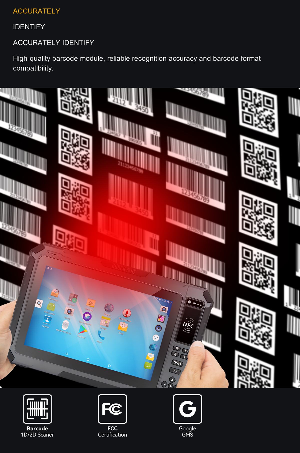 HUGEROCK R101 product features