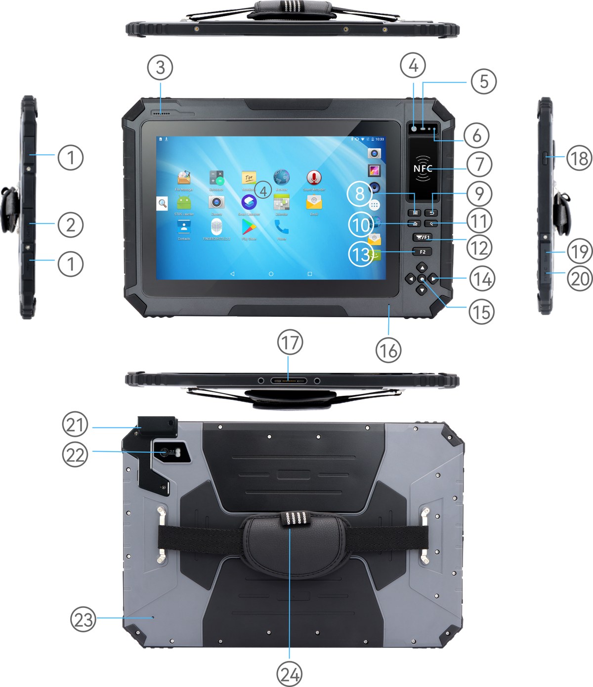 HUGEROCK R101 technical specifications