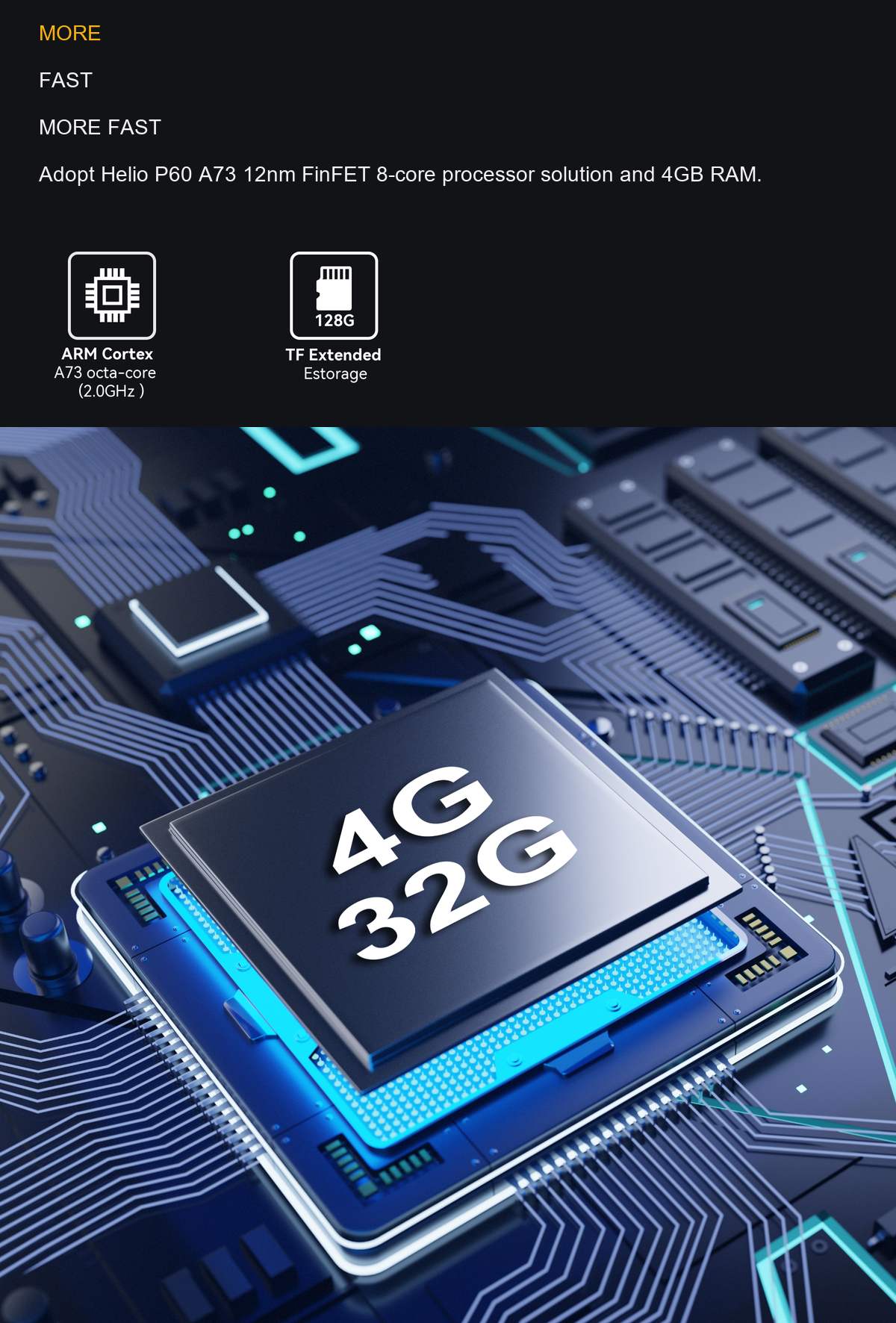 HUGEROCK R30A product features