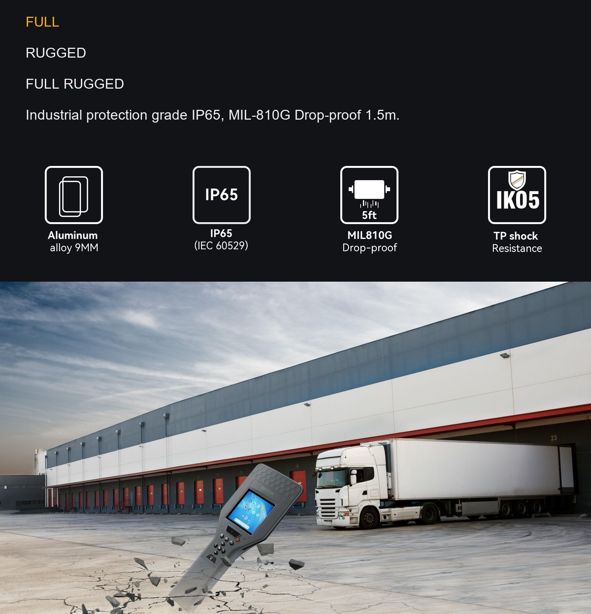 HUGEROCK R30A product features