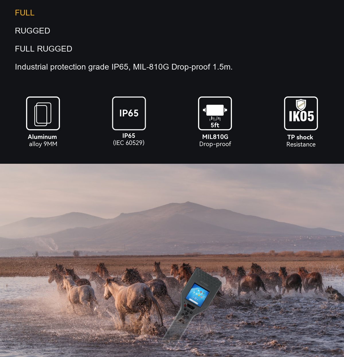 HUGEROCK R30B product features