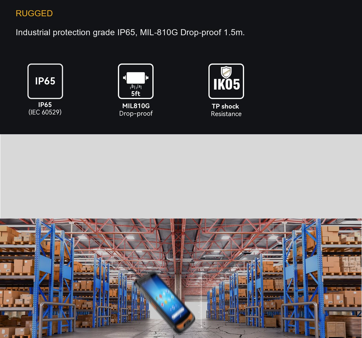 HUGEROCK R36 product features