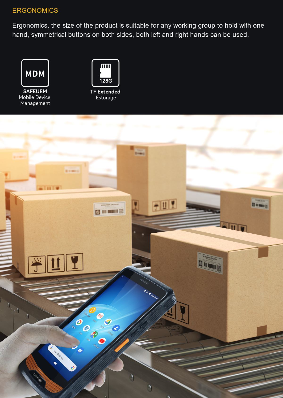 HUGEROCK R36A product features