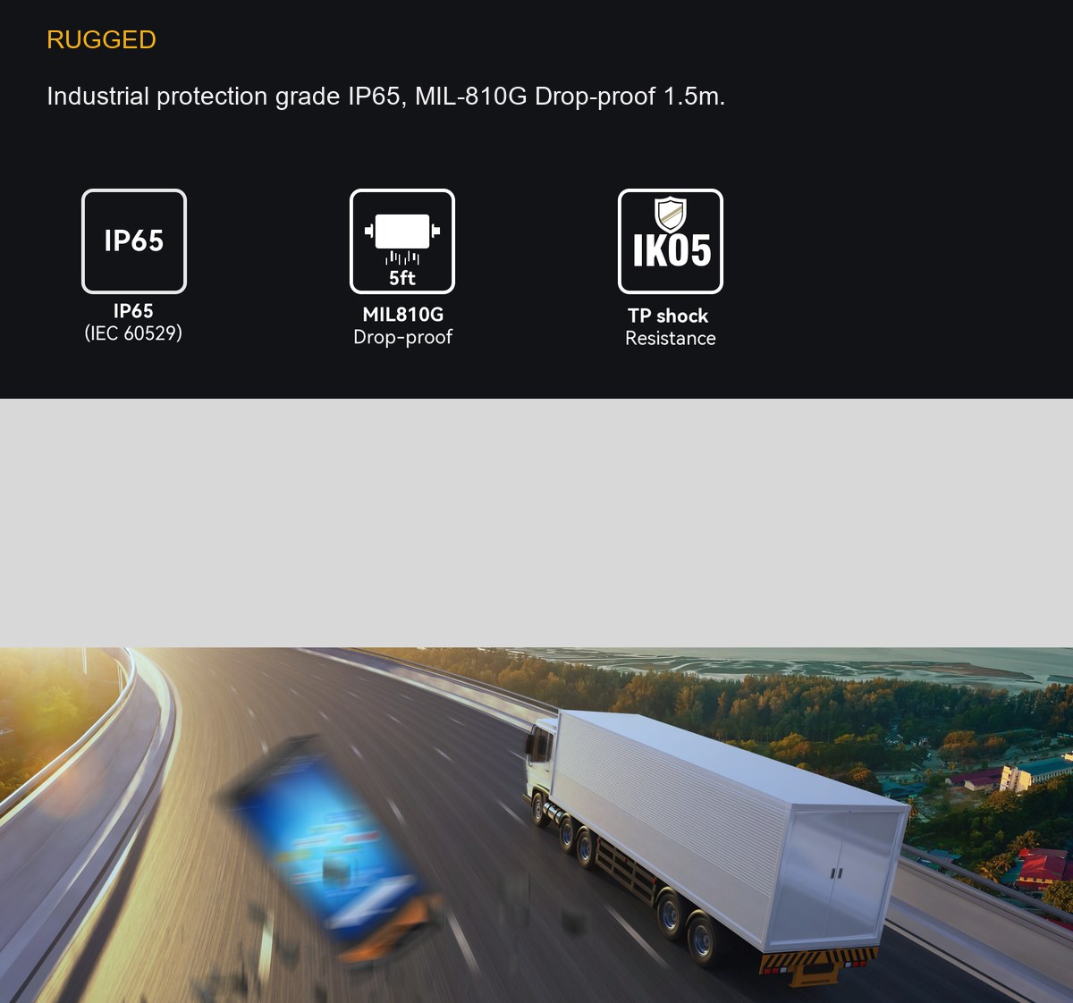 HUGEROCK R36A product features