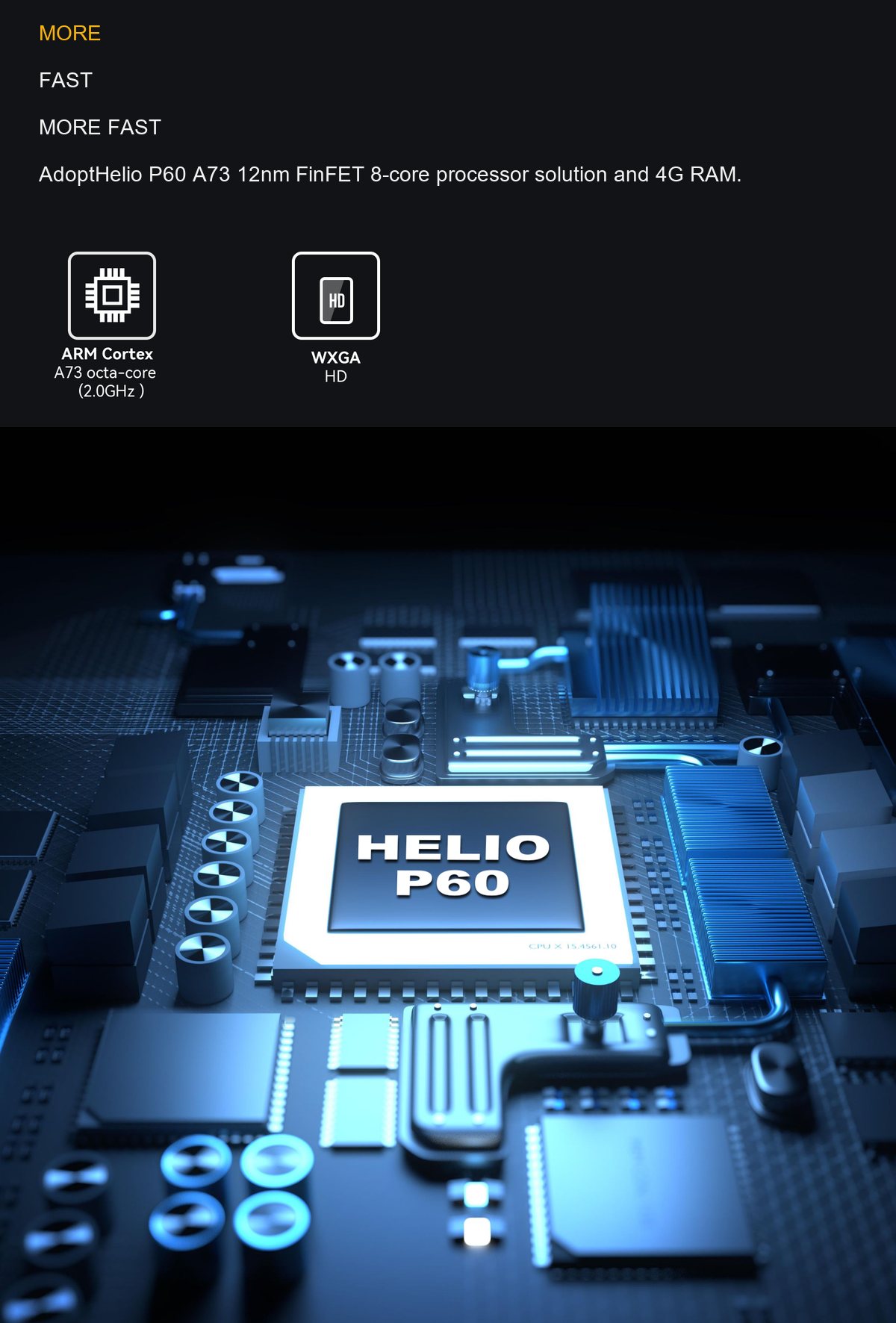 HUGEROCK R50 product features