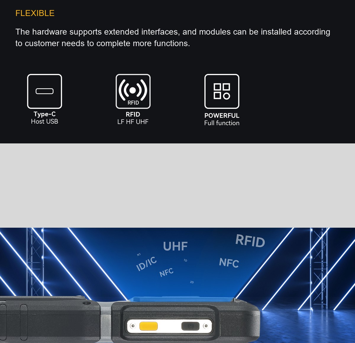 HUGEROCK R50 product features