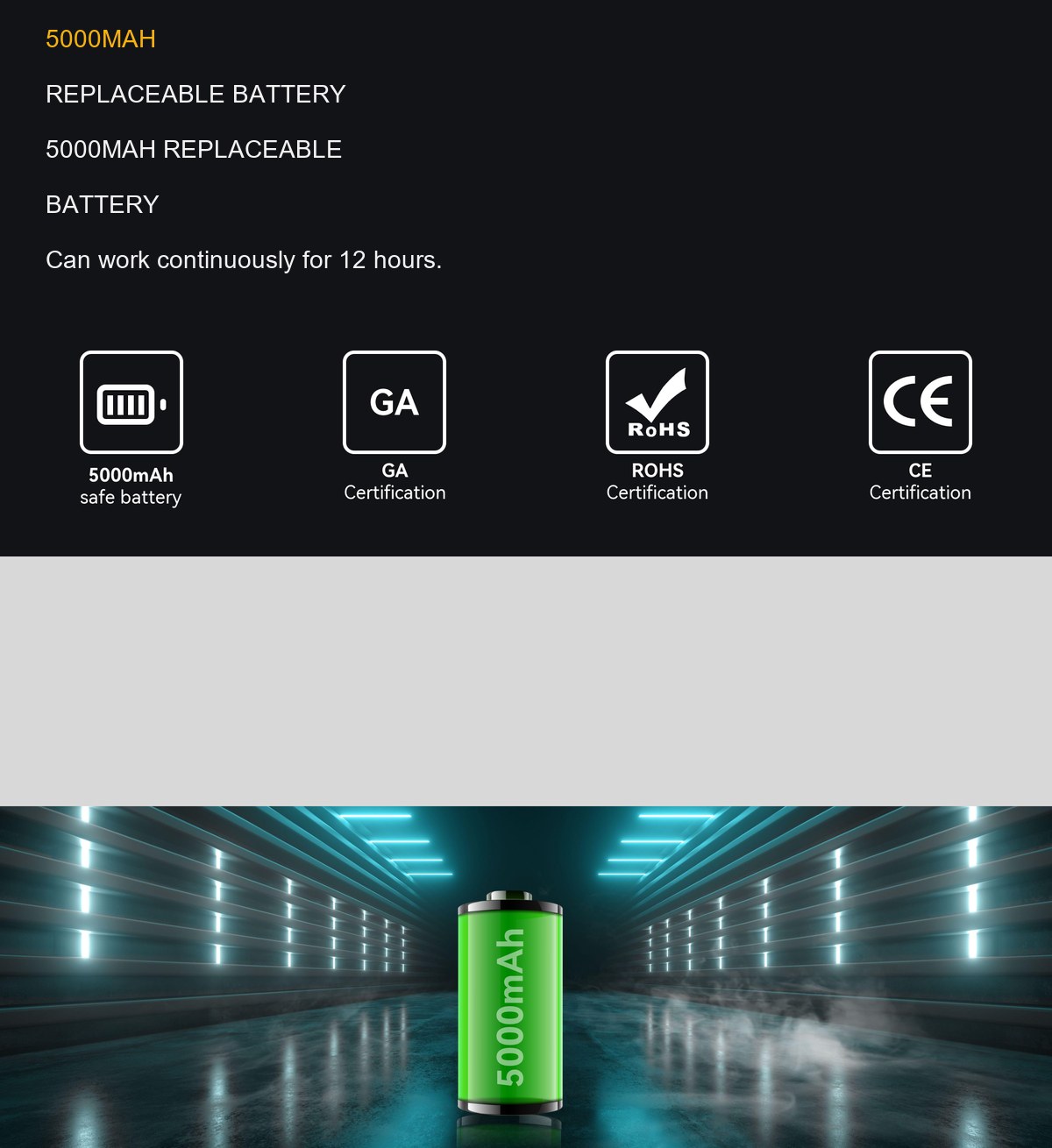 HUGEROCK R50UB product features