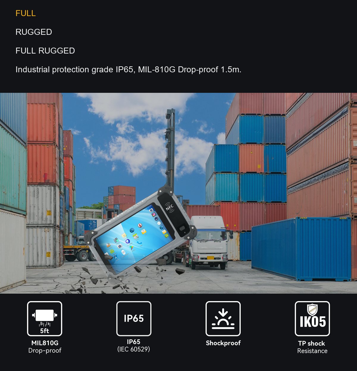HUGEROCK R70 product features