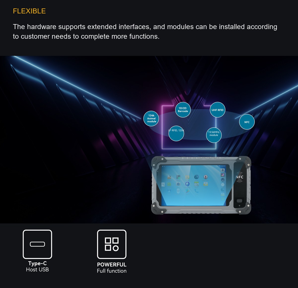 HUGEROCK R70 product features