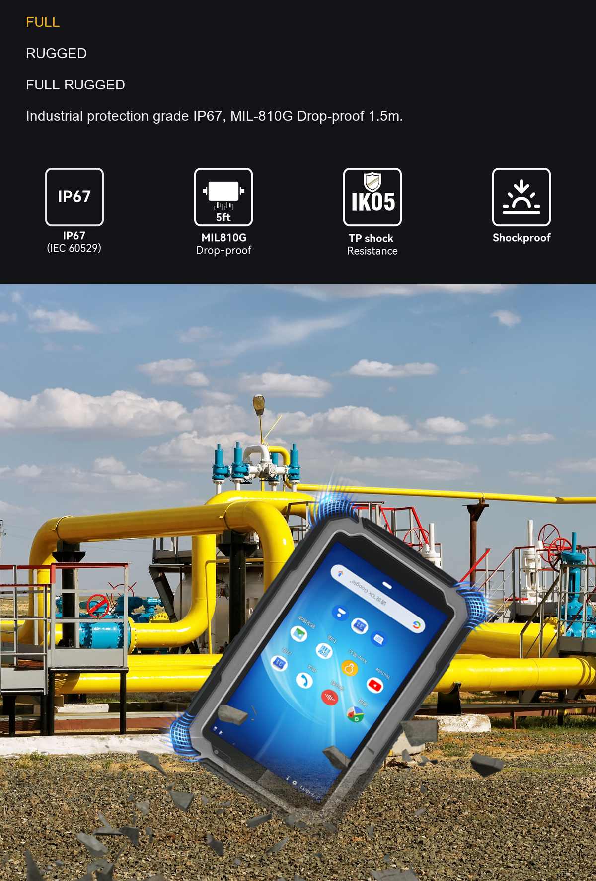 HUGEROCK R71 product features
