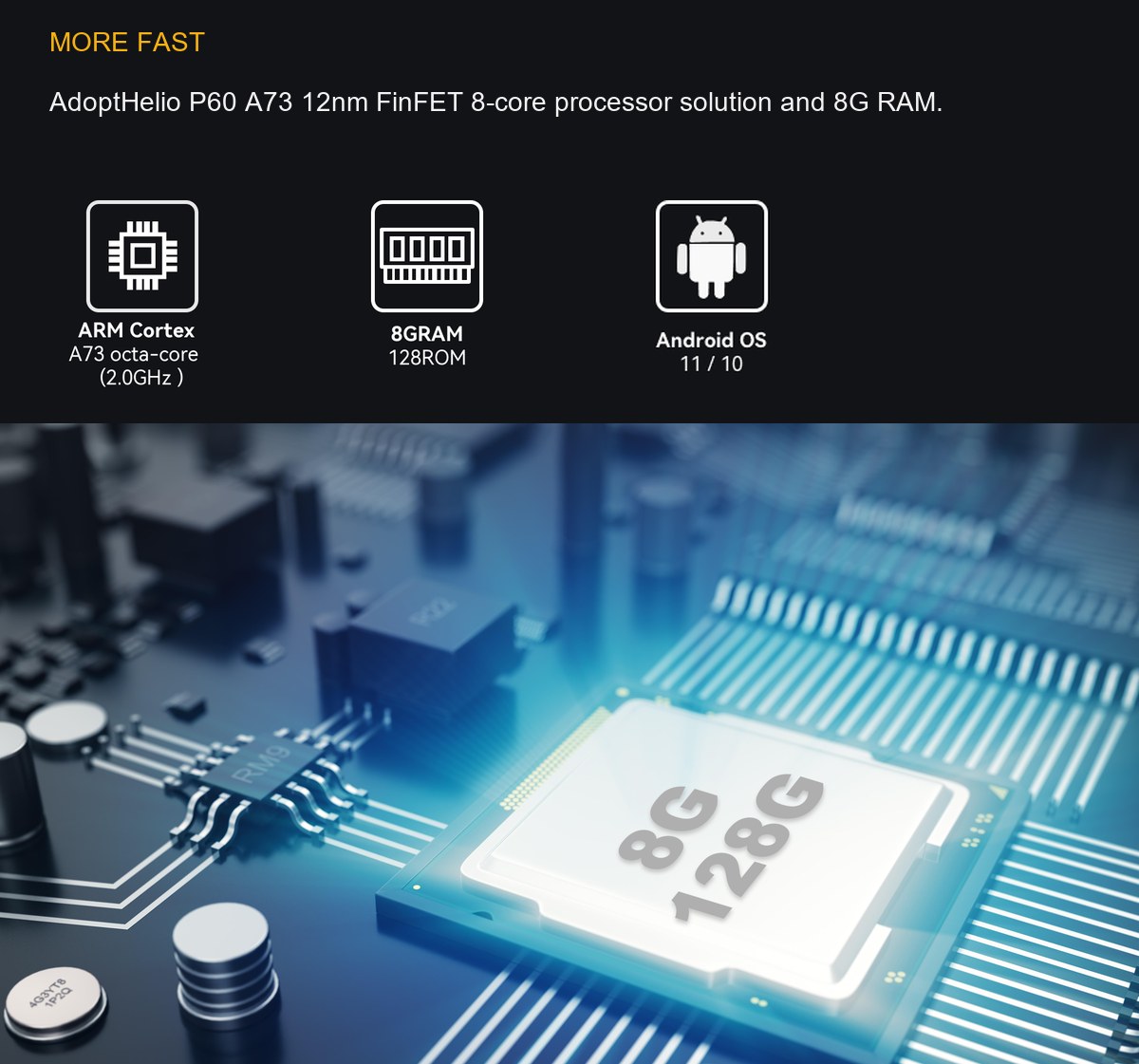 HUGEROCK R80 product features