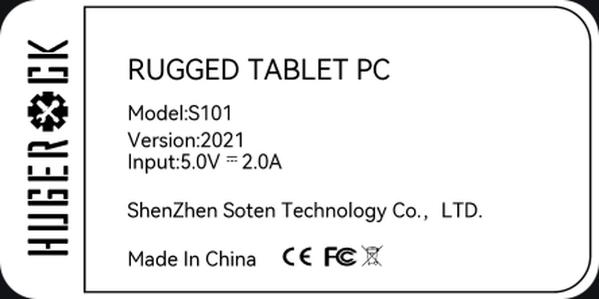 HUGEROCK S101 technical specifications