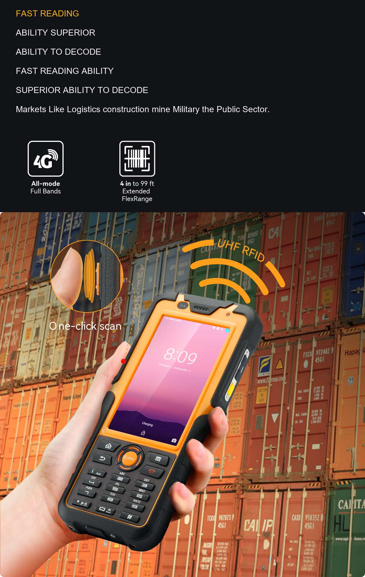 HUGEROCK S50 product features