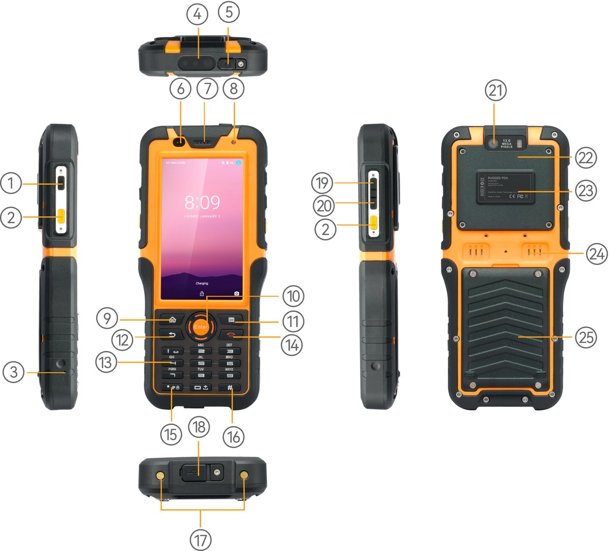 HUGEROCK S50 technical specifications
