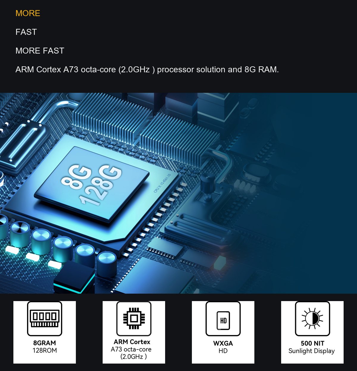 HUGEROCK S50EX product features