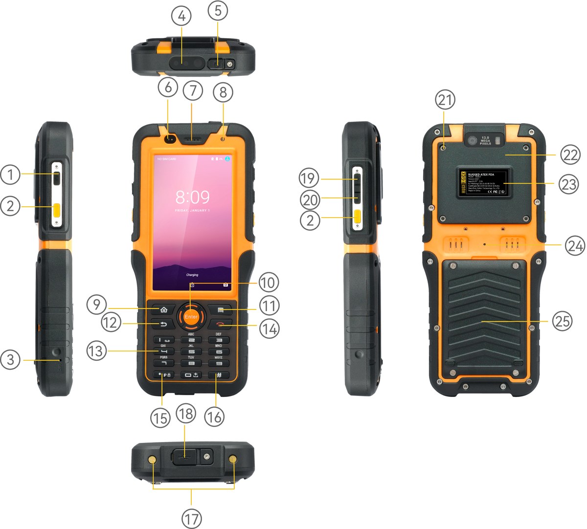 HUGEROCK S50EX technical specifications