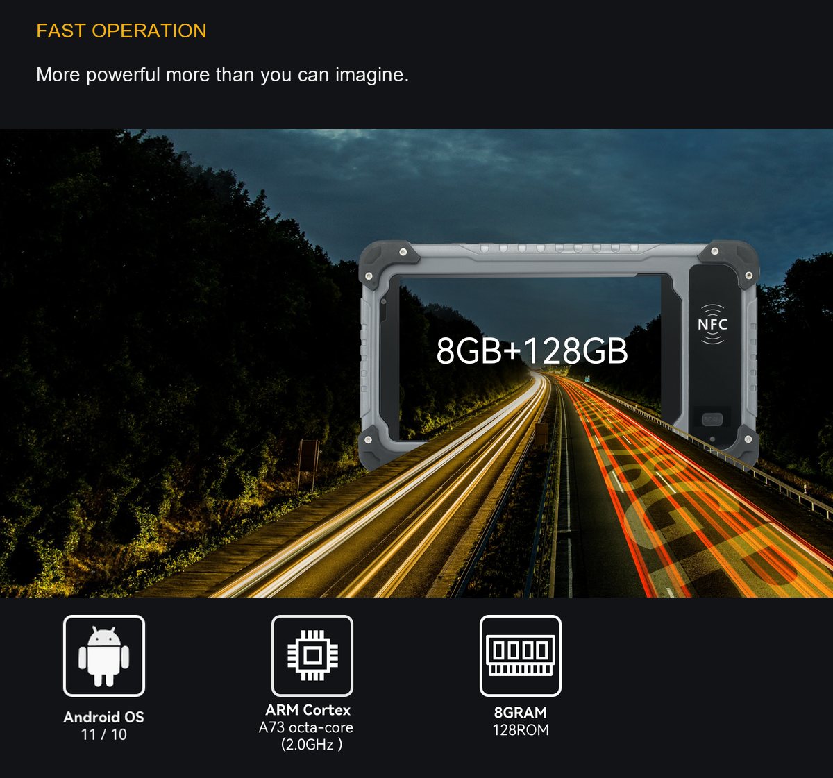 HUGEROCK S70 product features