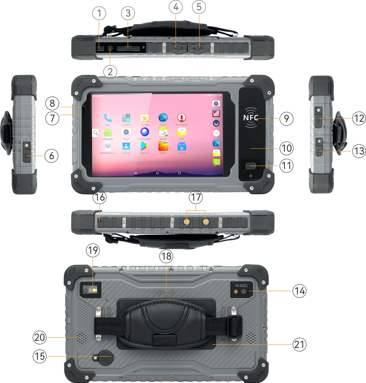 HUGEROCK S70 technical specifications