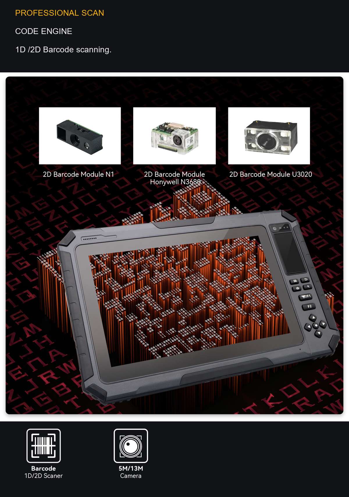 HUGEROCK T101 product features