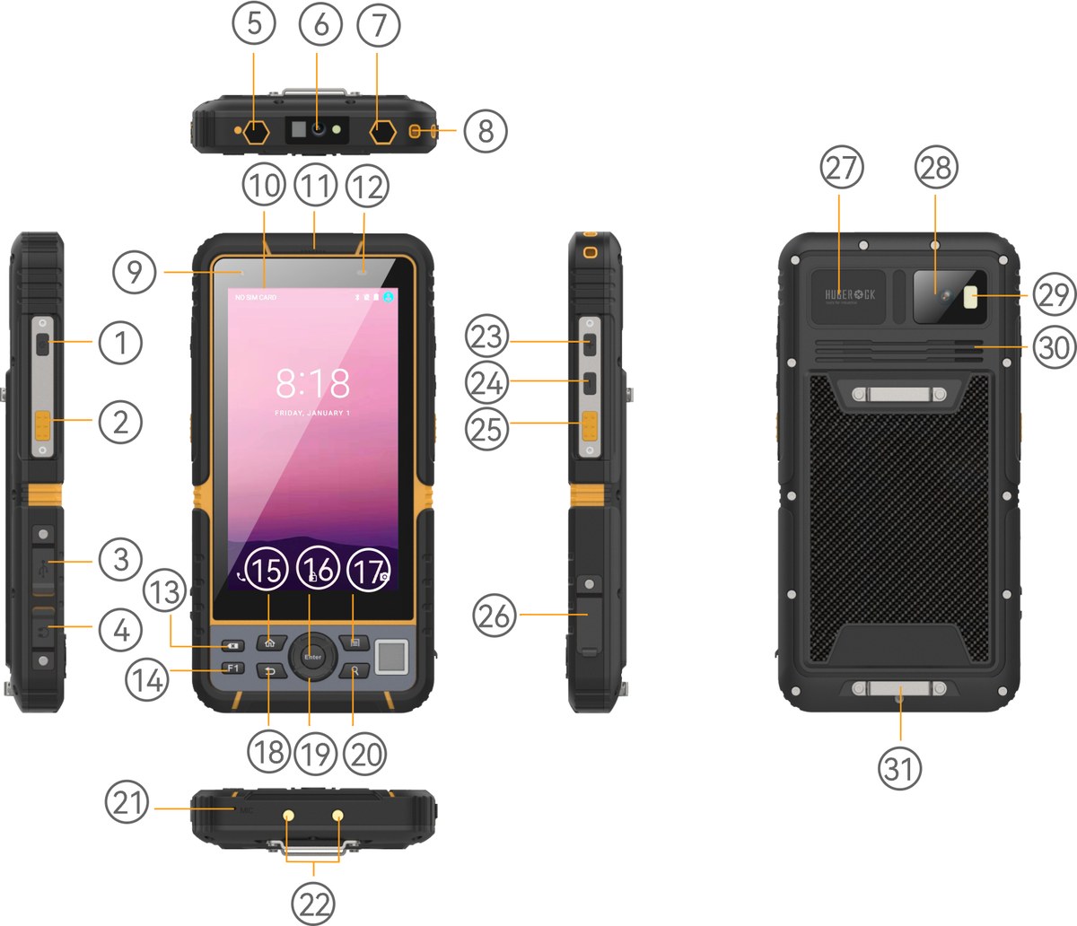 HUGEROCK T60 (2021) technical specifications