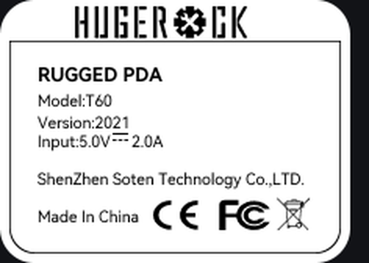 HUGEROCK T60 (2021) technical specifications