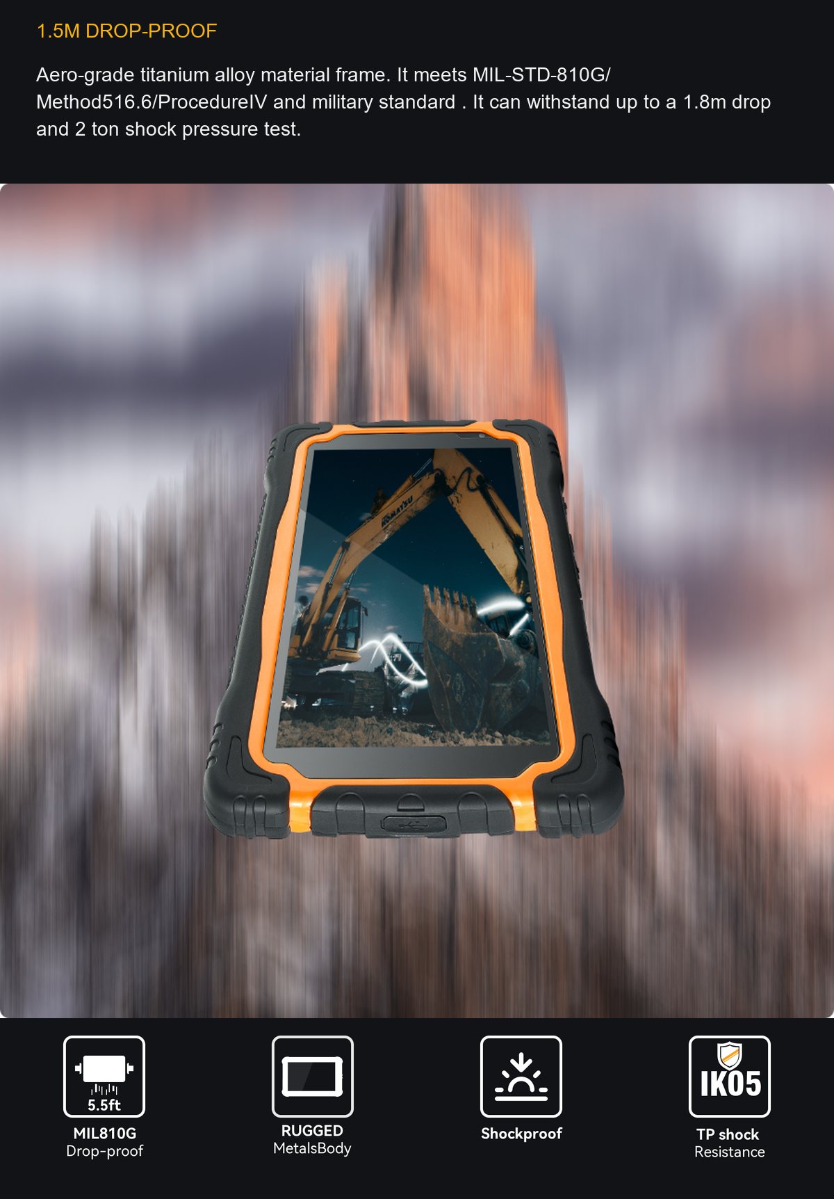 HUGEROCK T70 product features