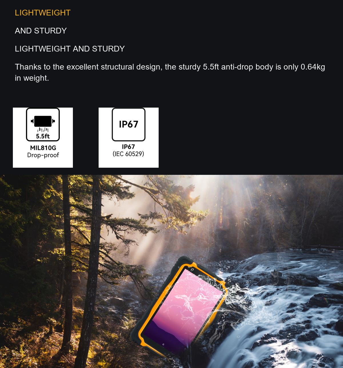 HUGEROCK T70EX product features