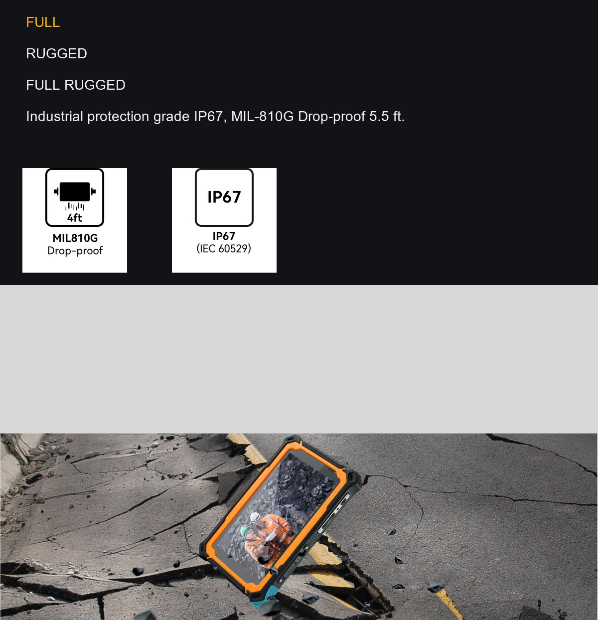 HUGEROCK T71EX product features