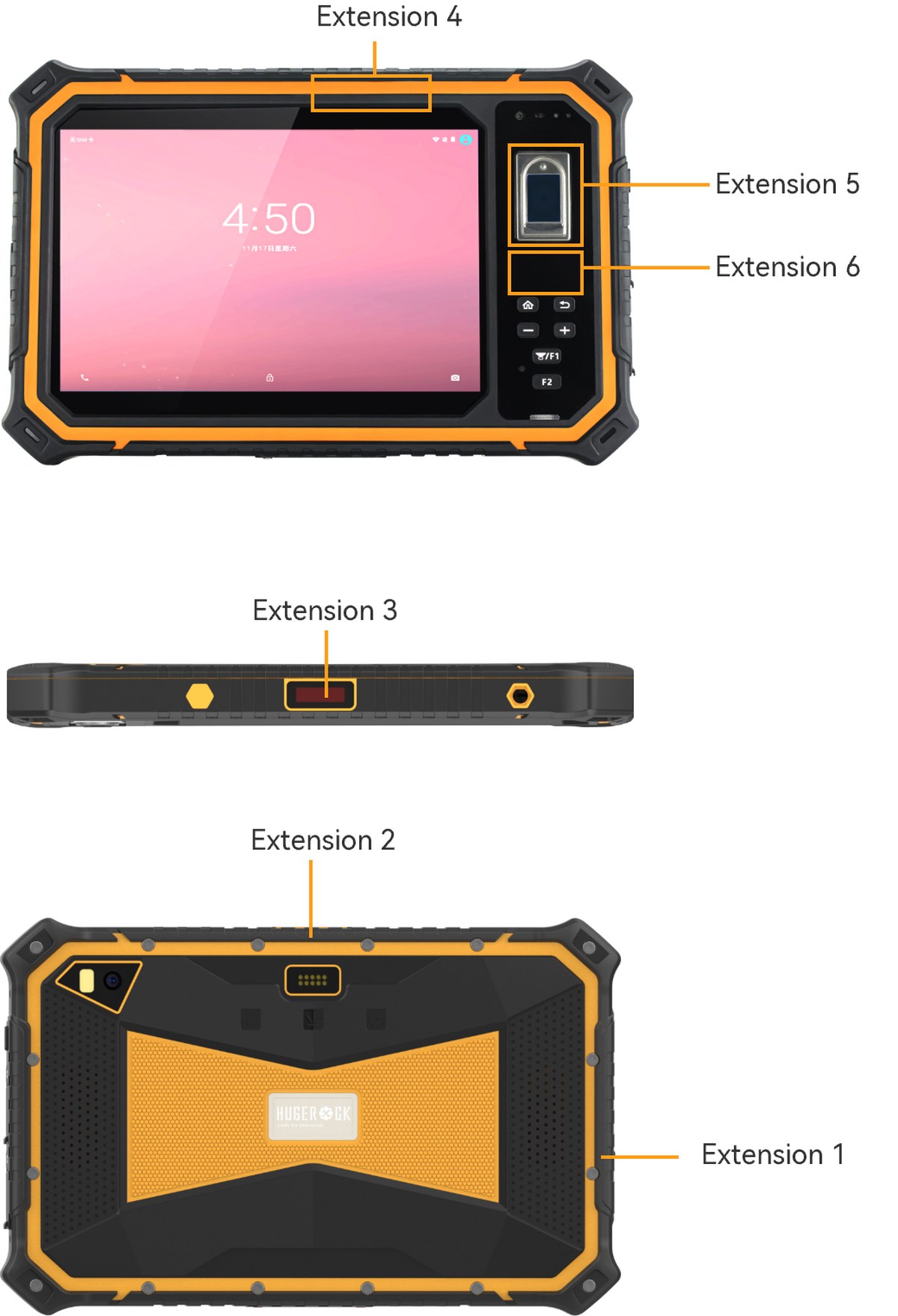 HUGEROCK T80 technical specifications