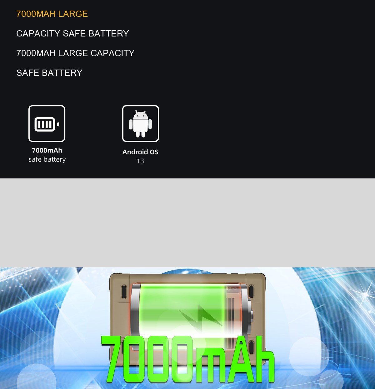 HUGEROCK X7 product features