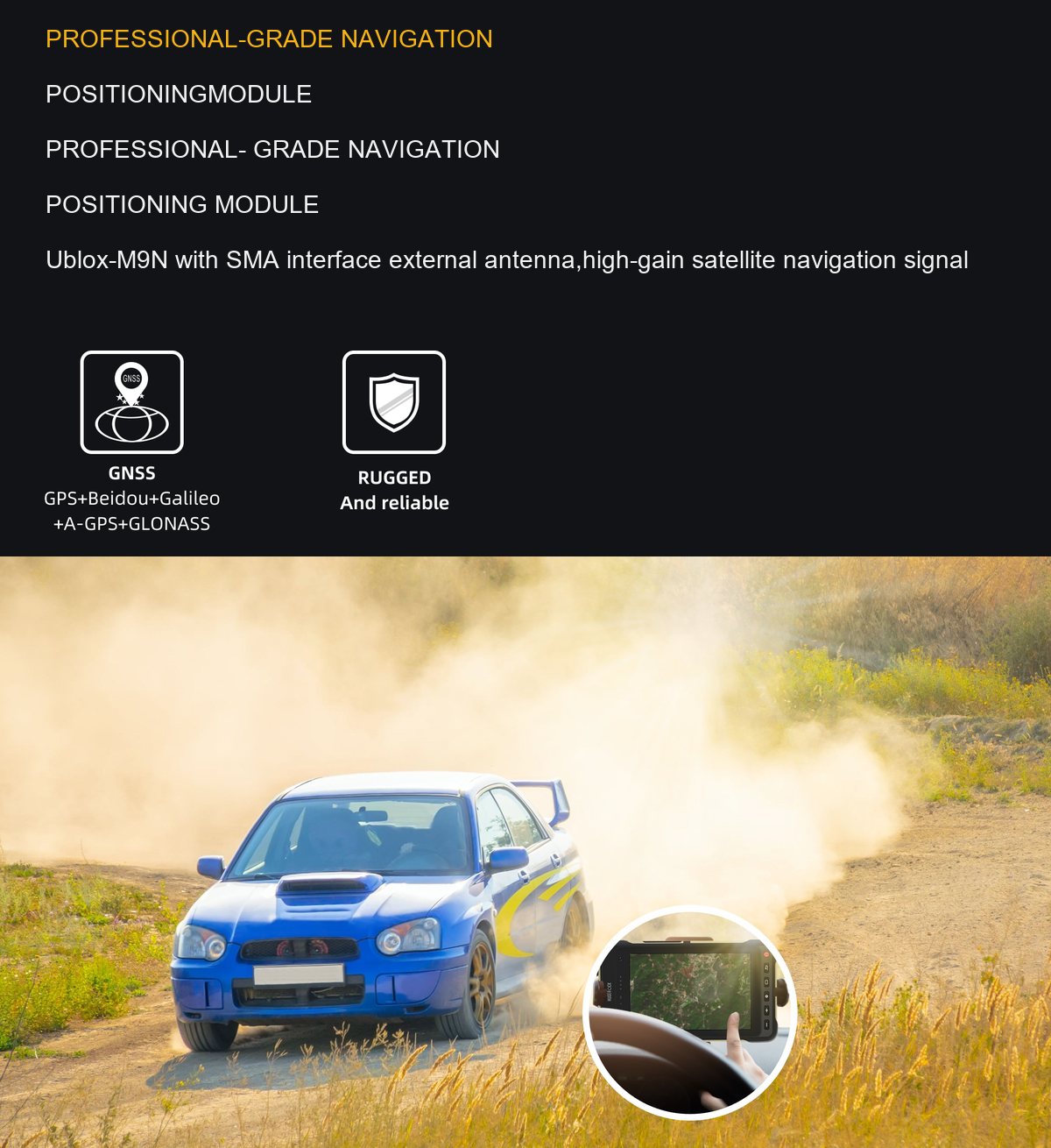 HUGEROCK X70 product features
