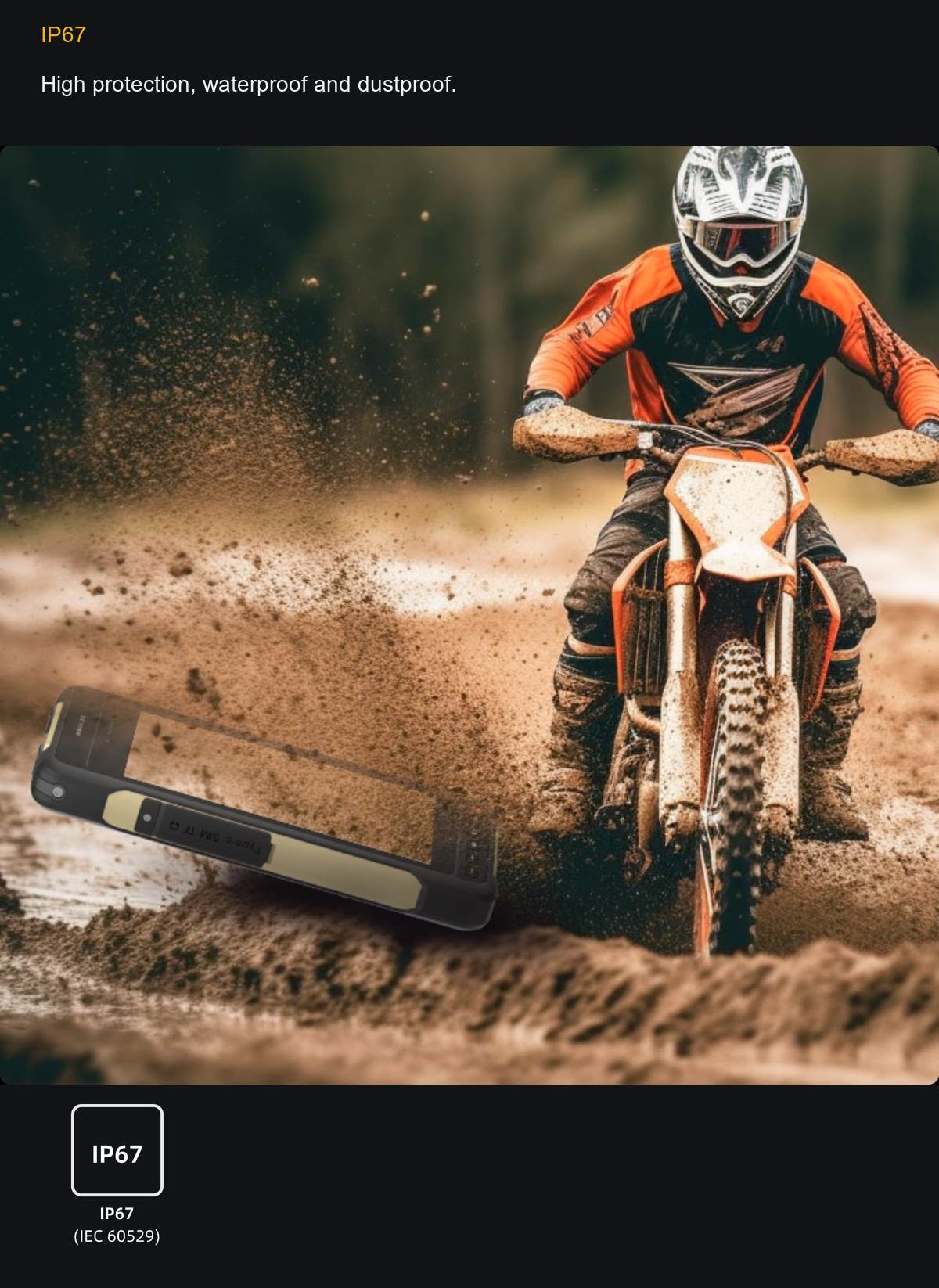 HUGEROCK X70 product features