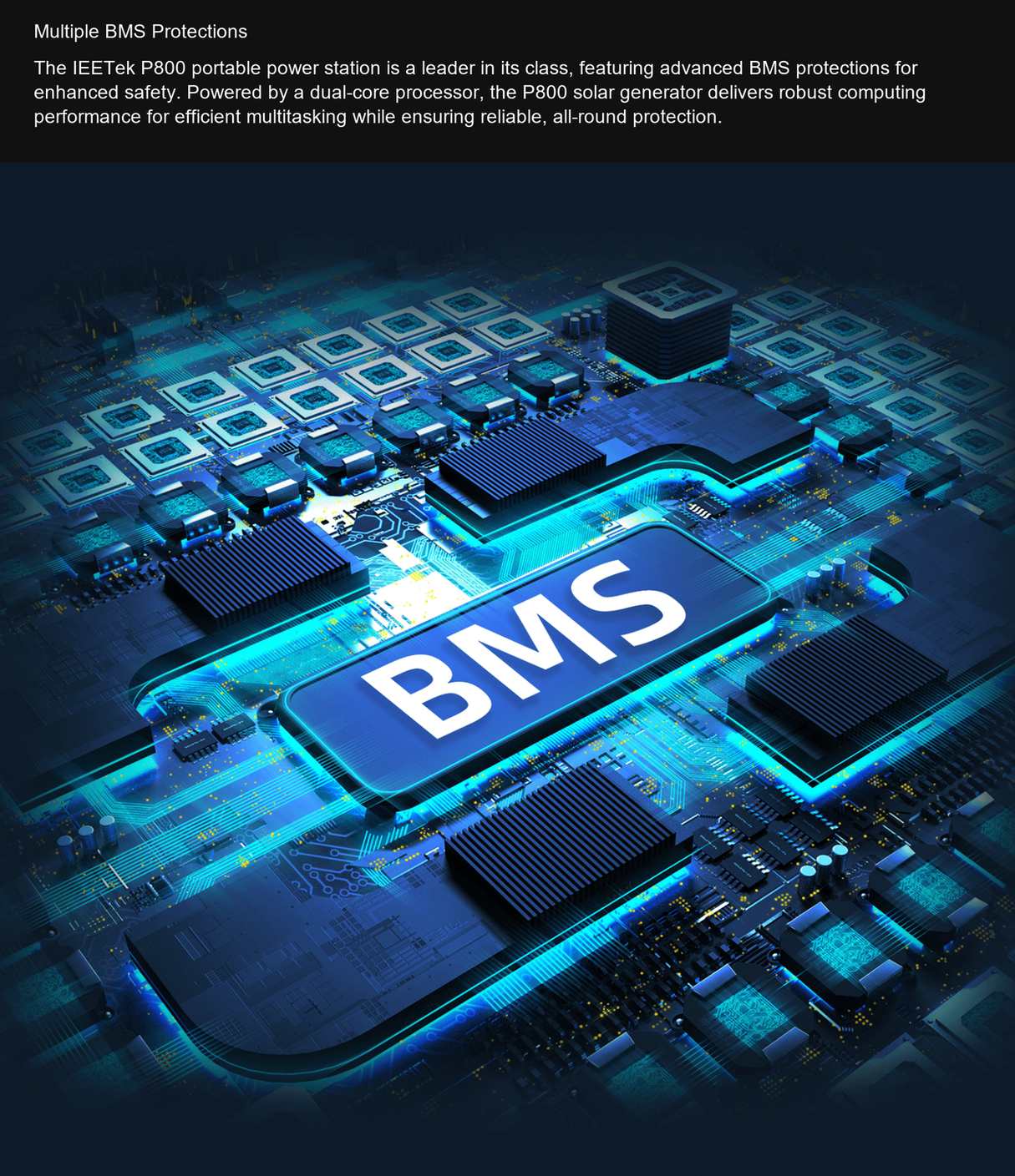 P800 Multiple BMS Protections