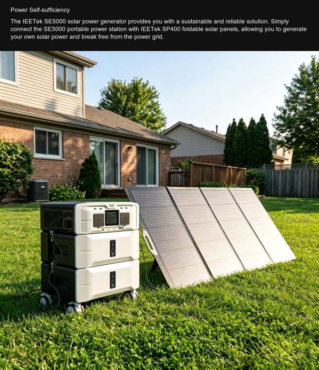 SE5000 Power Self-sufficiency