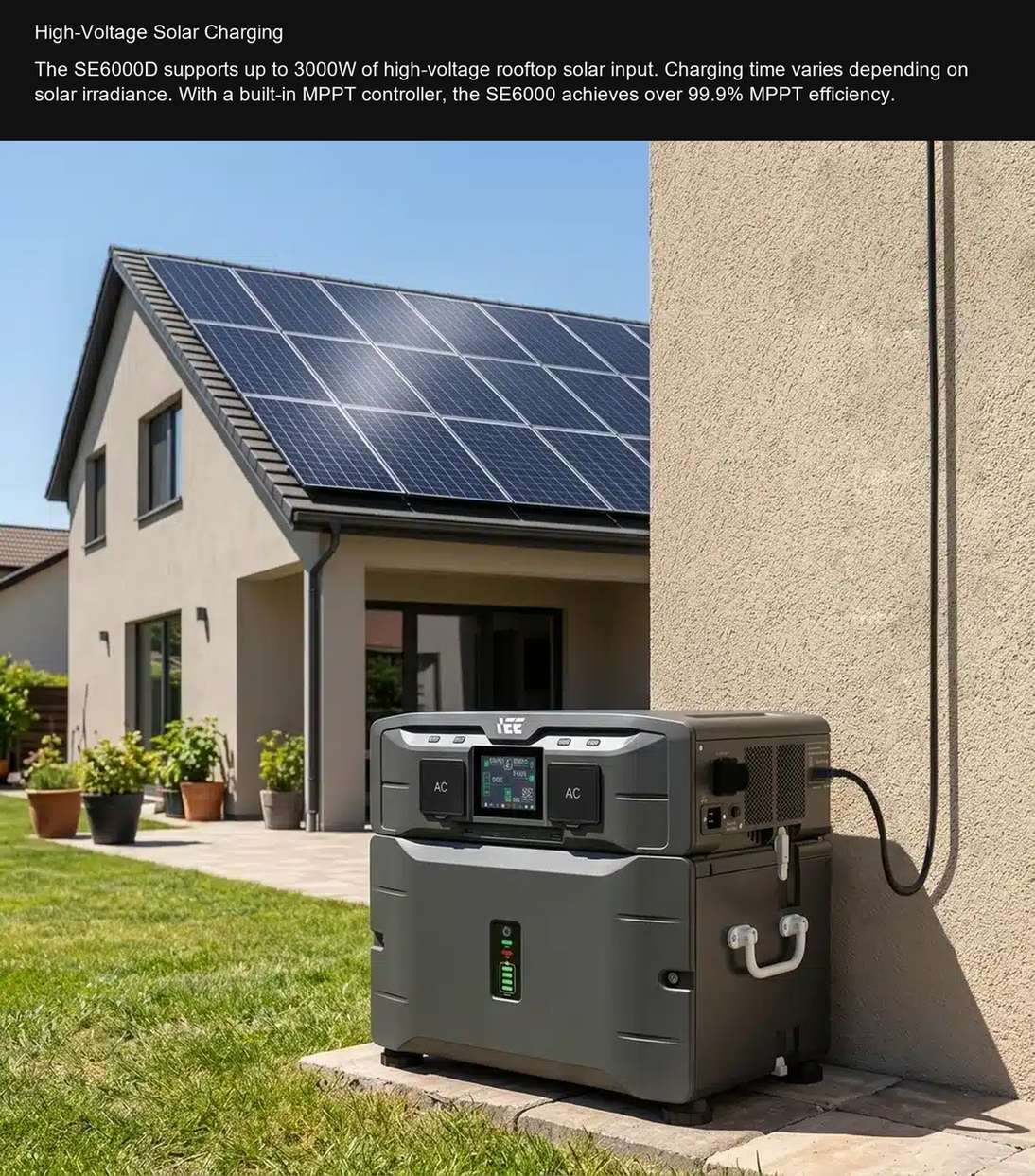 IEETek SE6000 High-Voltage Solar Charging