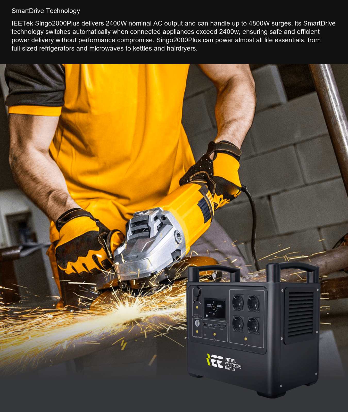 IEETek Singo2000Plus SmartDrive Technology
