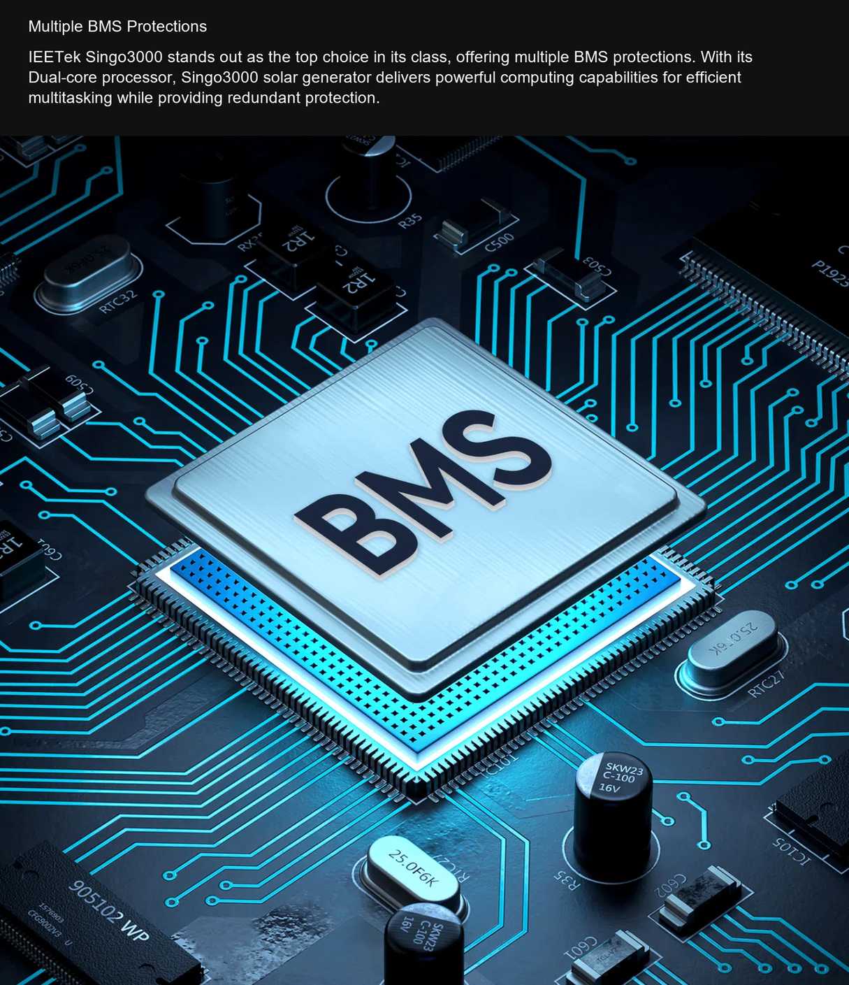 IEETek Singo3000 Multiple BMS Protections