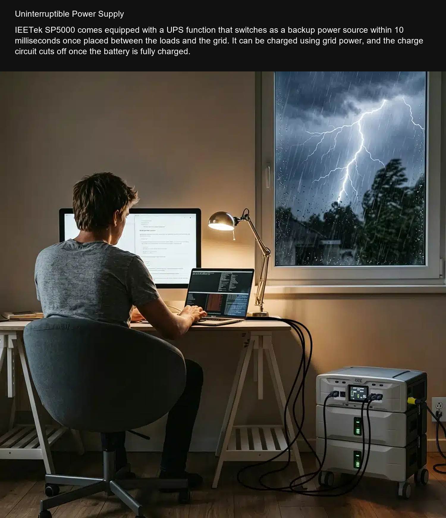 IEETek SP5000 Uninterruptible Power Supply